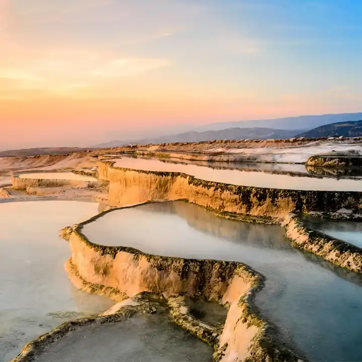 1.	Pamukkale Thermal Pools: Unwind in A Natural Sauna