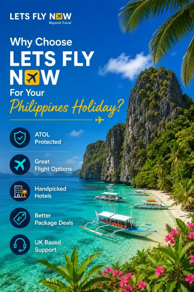 Why Choose Lets Fly Now For Philippines