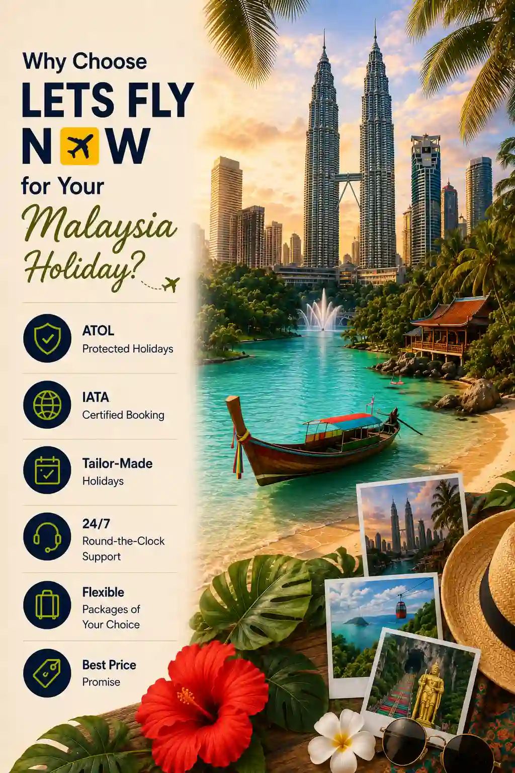 Why Choose Lets Fly Now For malaysia